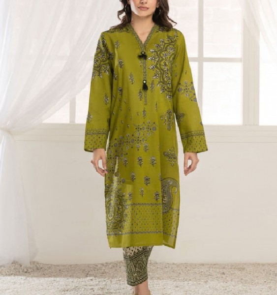 Digital All-Over Print Lawn Dress 2024 with Lawn Dupatta