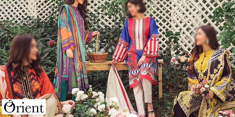 Orient Textiles Summer Lawn Collection in Pakistan