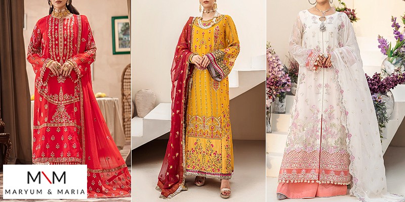 Latest Maryum N Maria Bridal Dresses Collection