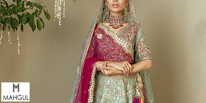 Mahgul Unstitched Luxury Bridal Dresses Collection in Pakistan