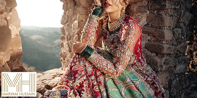 Maryam Hussain Wedding & Party Wear Dresses in Pakistan