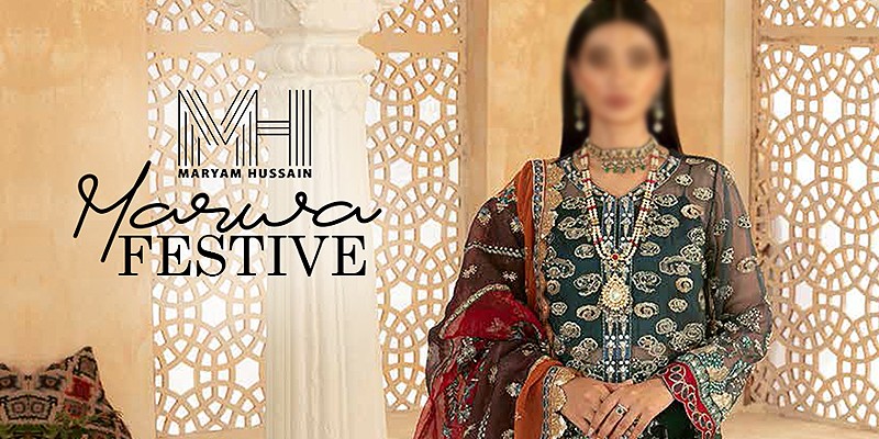 Maryam Hussain Wedding & Party Wear Dresses in Pakistan