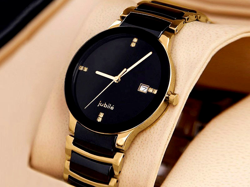 Men's Centrix Jubile Watch - Two Tone Golden