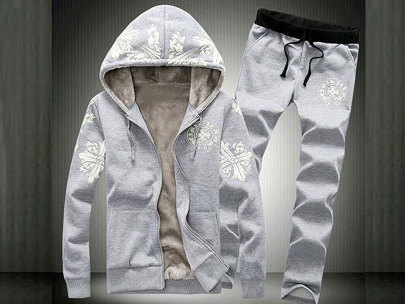 Combo of 2 Men's Printed Hoodie with Trouser - Grey Price in Pakistan ...
