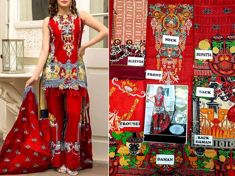 Embroidered Khaddar Dress with Wool Shawl Dupatta Price in Pakistan ...