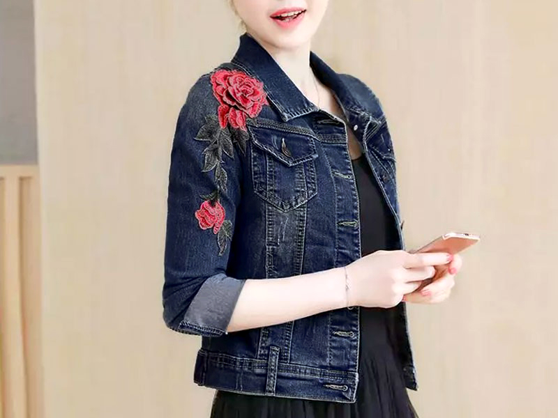 Stylish Blue Denim Jacket for Women Price in Pakistan (M013533) - 2023 ...