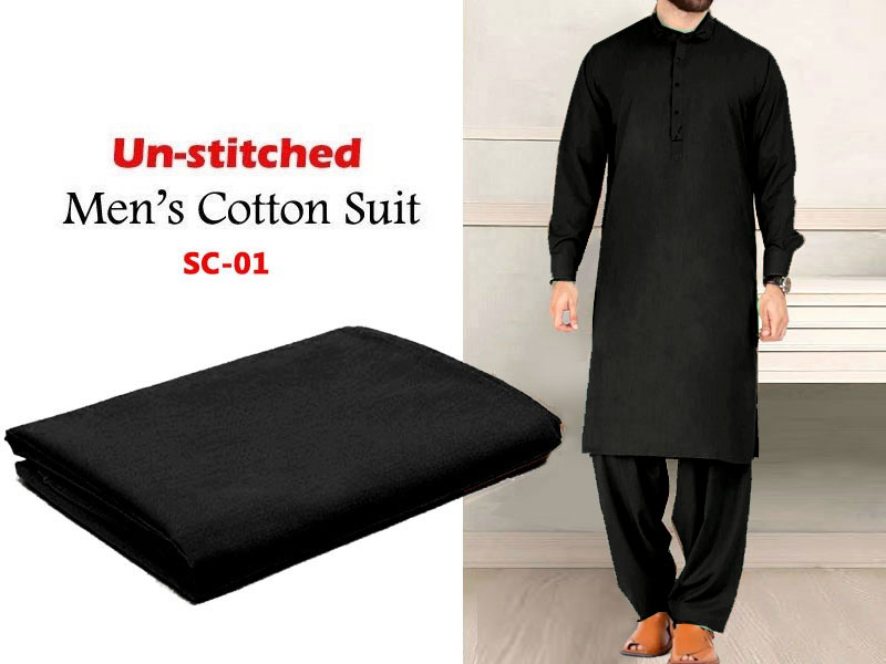Pack of 3 Unstitched Men's Wash n Wear Suits of Your Choice Price in Pakistan