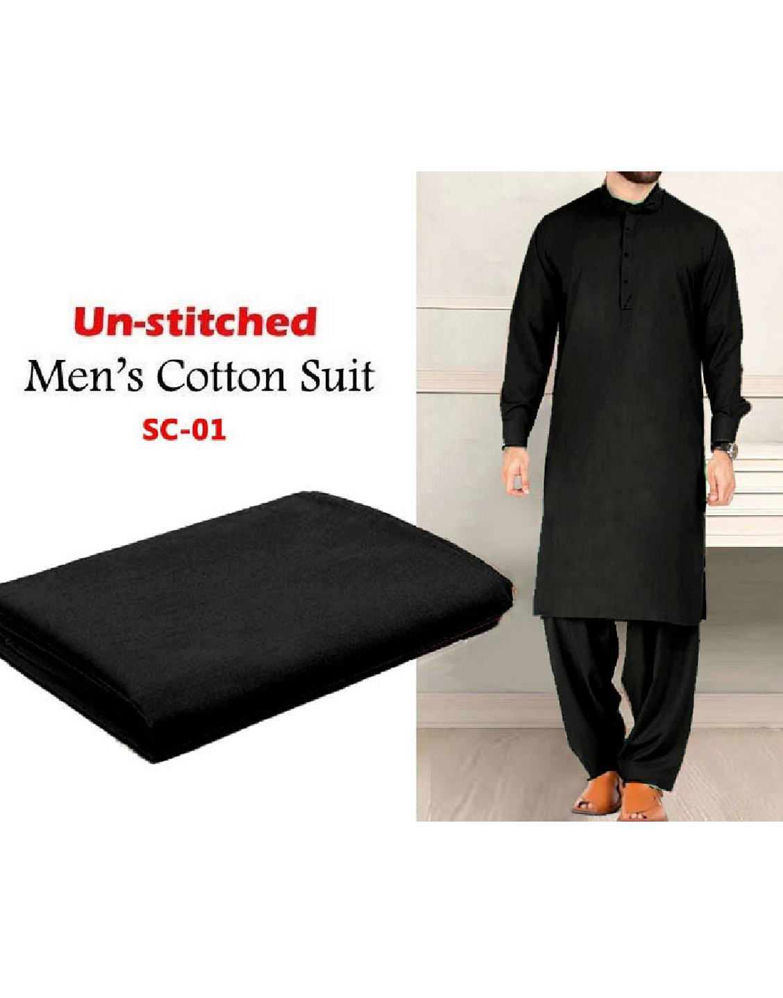 IB Euro Swiss Self Design Men's Wash n Wear Shalwar Kameez Price in Pakistan