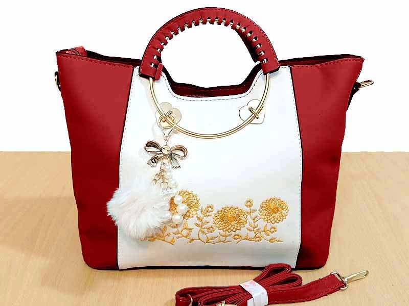 Traditional Style Embroidered Fabric Shoulder Bag Price in Pakistan