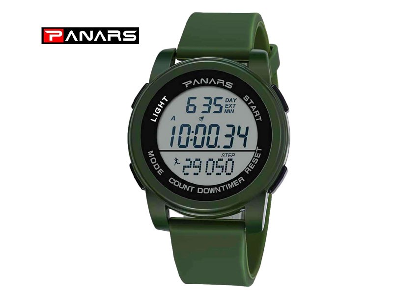 Original PANARS Digital Sports Watch - Green