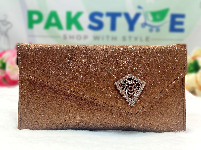 Ladies Silver Party Wear Clutch Bag Price in Pakistan