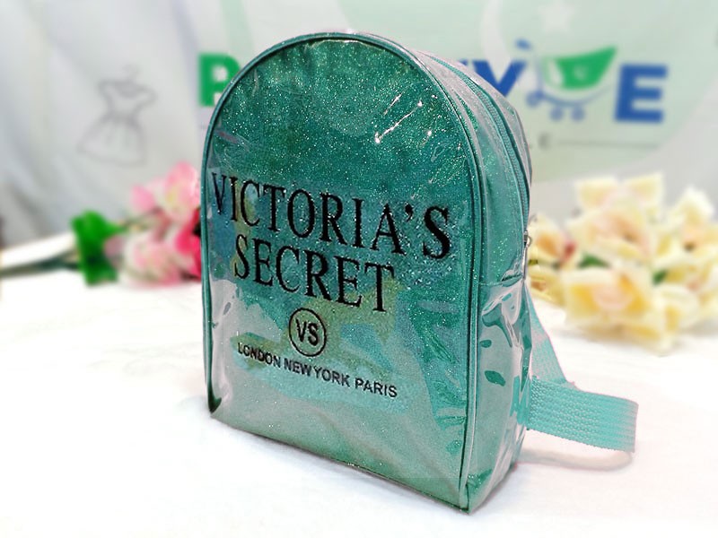 Glitter Sparkle Mini Backpack for Girls - Sea Green Price in Pakistan