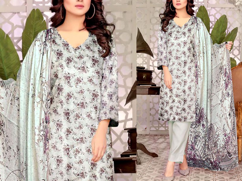 Heavy Embroidered Grey Net Wedding Dress 2022 Price in Pakistan