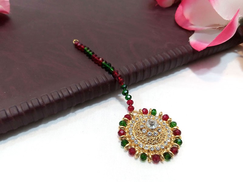 Multicolor Beads Maang Tikka Price in Pakistan