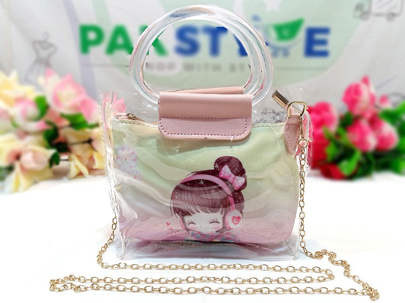 Transparent Jelly Bag for Girls