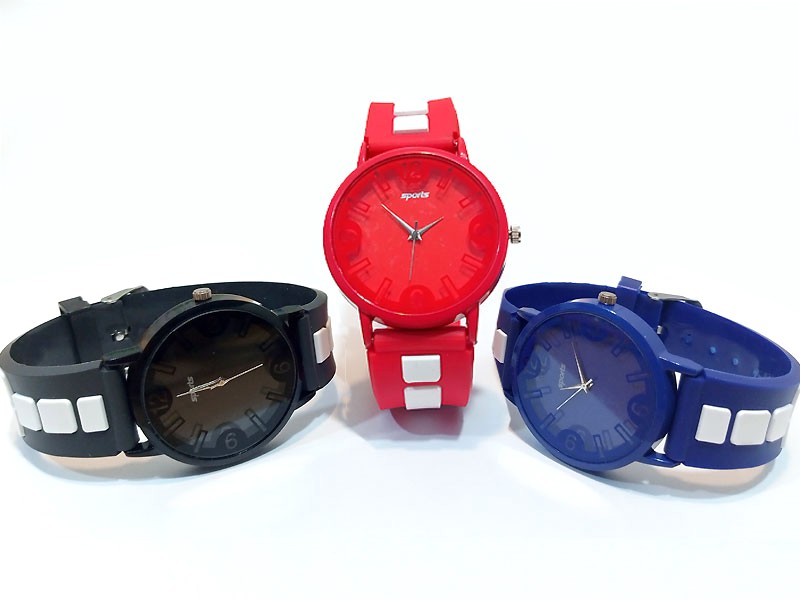 Pack of 3 Kids Multicolor Watches Price in Pakistan