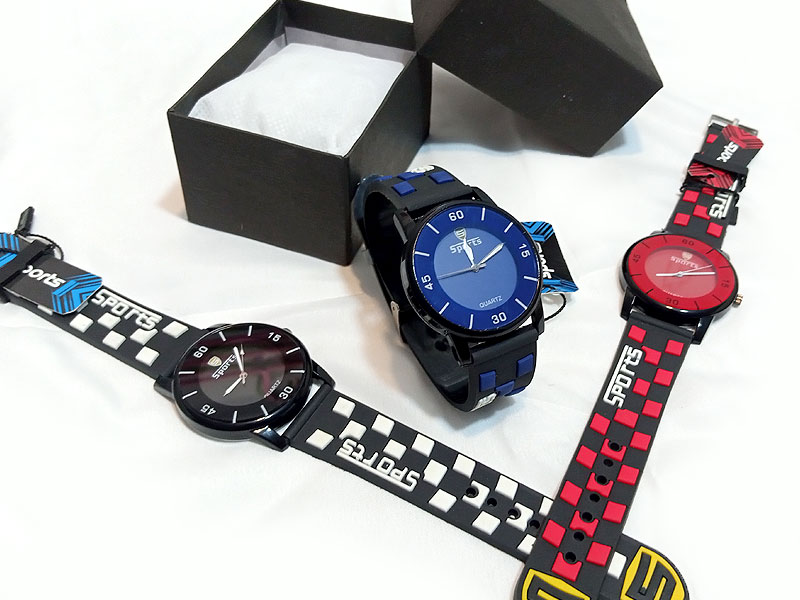 Pack of 3 Sports Watches for Kids