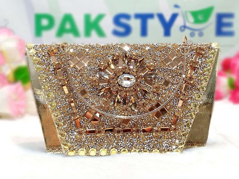 Women's Party Wear Clutch Purse - Silver Price in Pakistan