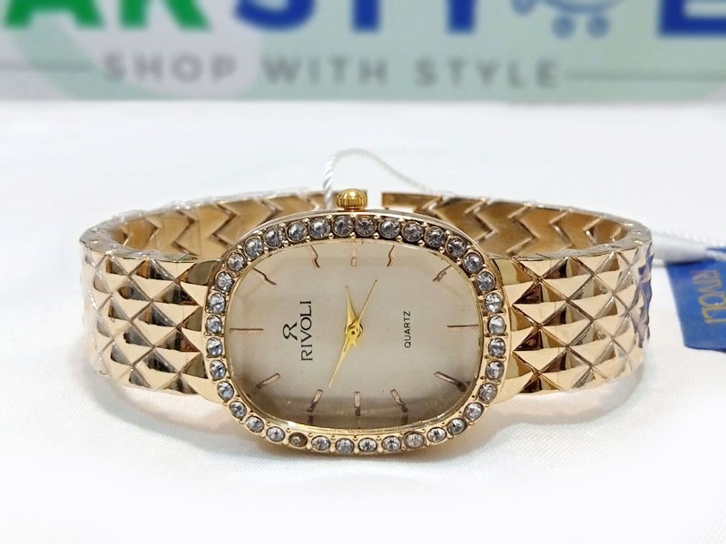 Elegant White Dial Ladies Jewelry Watch Price in Pakistan