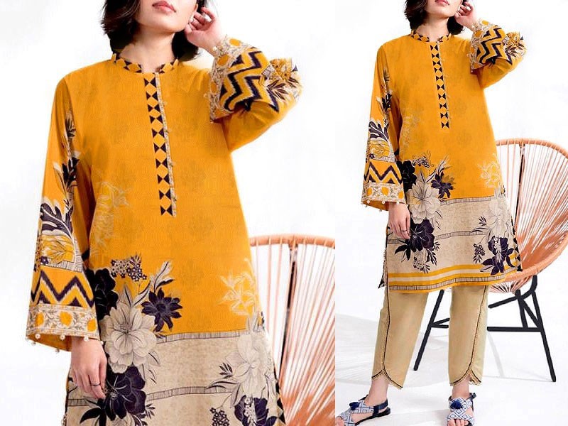 Embroidered Khaddar Dress with Wool Shawl Price in Pakistan