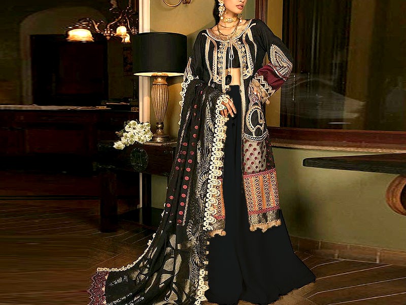 Digital Print Lawn Dress 2023 with Digital Print Silk Dupatta Price in Pakistan