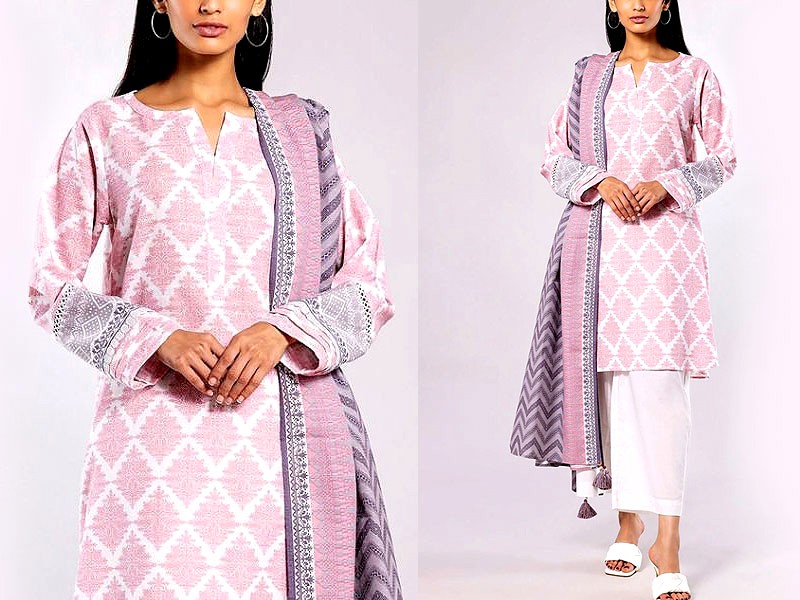 Heavy Embroidered 2-Piece Lawn Dress Price in Pakistan