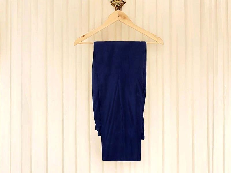 Readymade 2-Piece Embroidered Shamoz Silk Maxi Dress