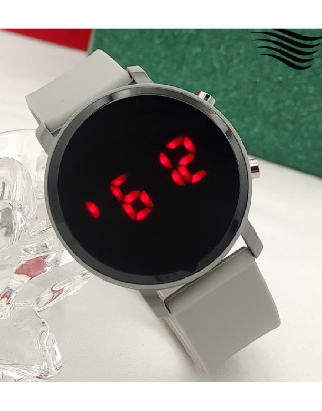 LED Touch Screen Rubber Strap Watch for Kids - Grey Price in Pakistan ...