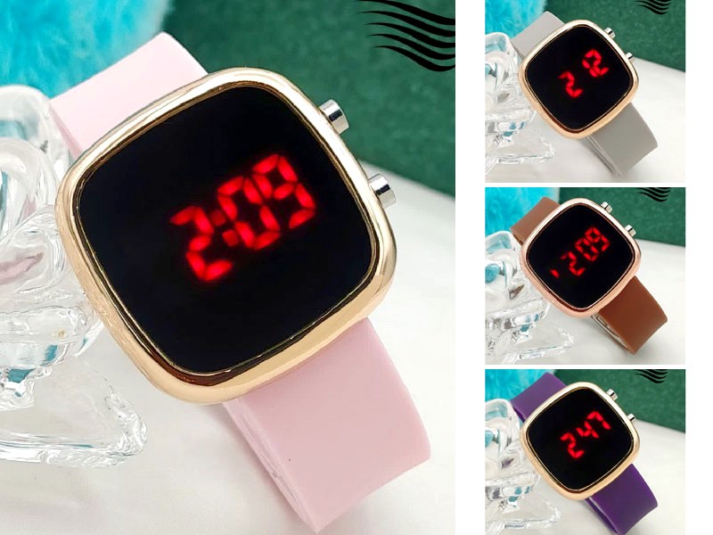 LED Touch Screen Rubber Strap Watch for Kids Price in Pakistan