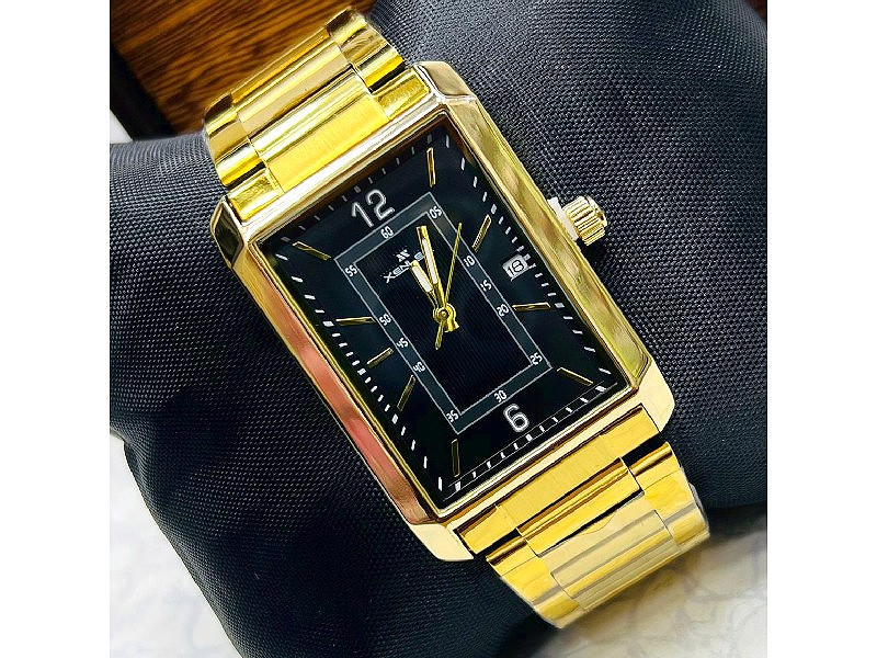 Xenlex Men's Golden Chain Watch Price in Pakistan