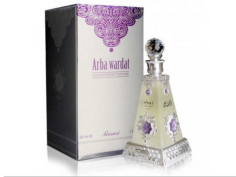 Original Rasasi Arba Wardat Perfume Oil