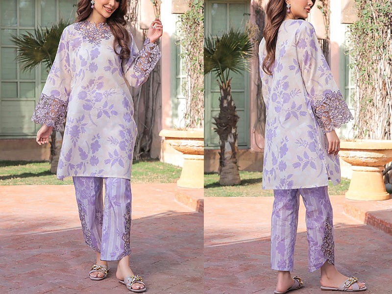 Digital All-Over 2-Piece Printed Lawn Dress 2024