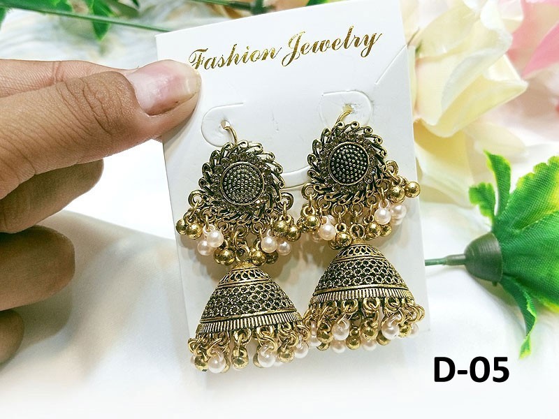 Elegant Jhumki Earrings of Your Choice