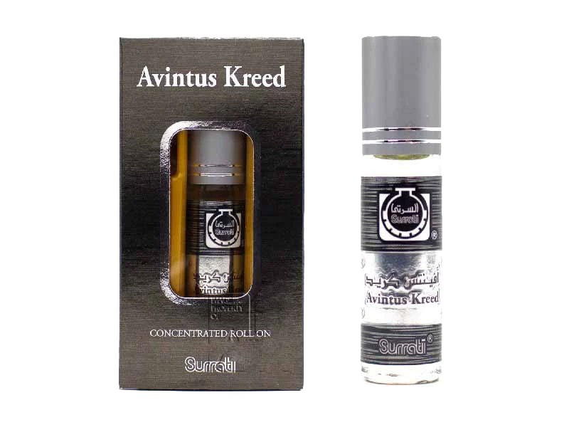 Pack of 3 Surrati Perfume Oils Inspired by Aventus Creed, Millionaire & Dunhill Desire Red
