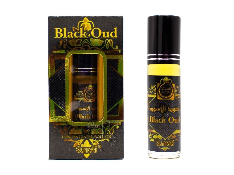 Surrati Black Oud Roll On Perfume Oil