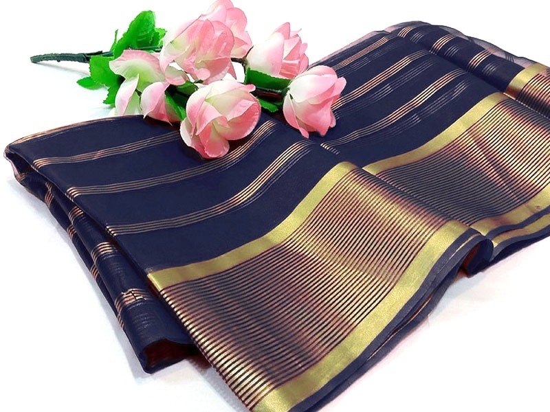 Banarsi Style Katan Silk Dress with Lining Organza Dupatta