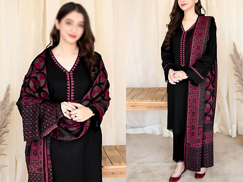 Embroidered Lawn Suit 2021 with Chiffon Dupatta Price in Pakistan