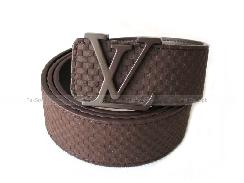 Louis Vuitton Suede Leather Belt Coffee Price in Pakistan (M003589) - 2019 Prices & Reviews