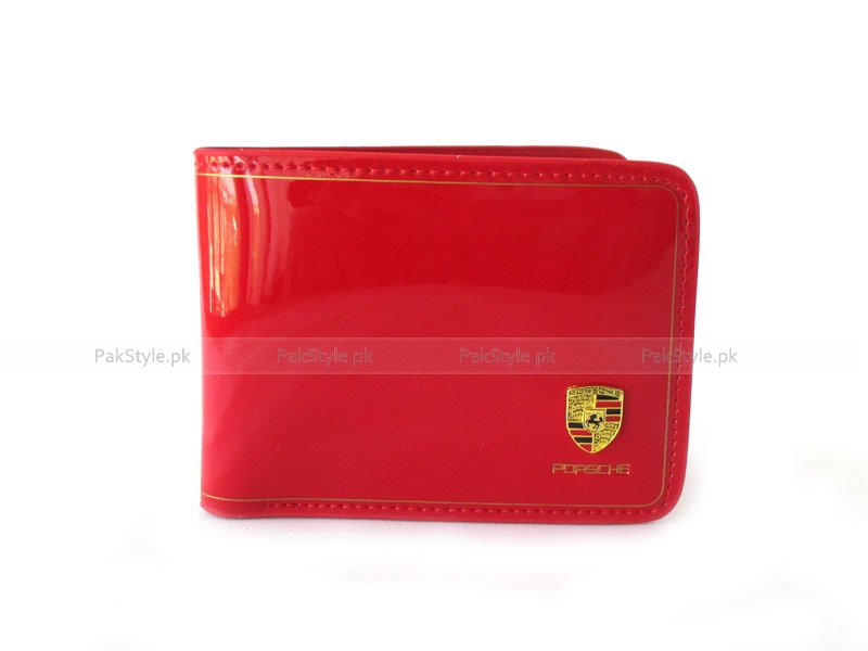 Porsche Glossy Leather Wallet Red Price in Pakistan (M003599) - 2022 ...