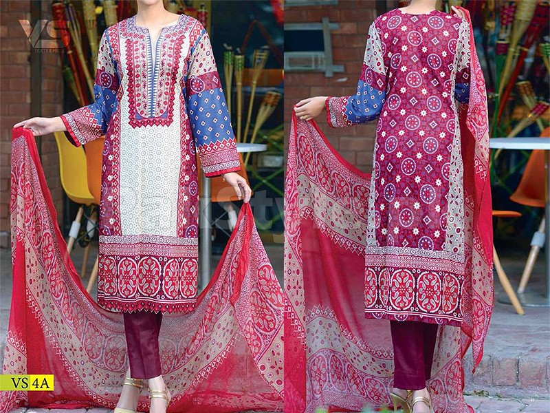 VS Aliza Crinkle Lawn VS-4A Price in Pakistan (M006616) - 2022 Designs ...