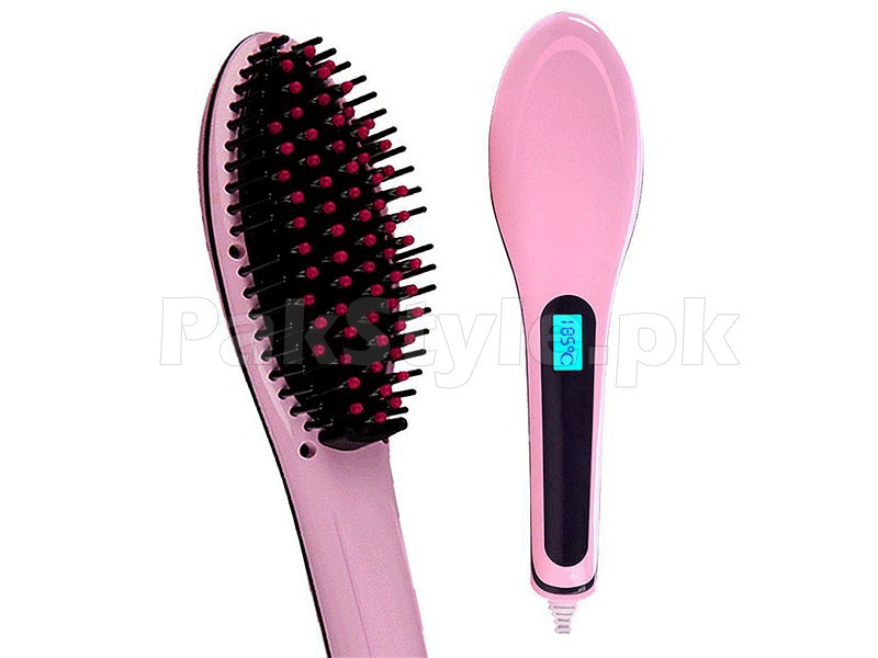 Mua Hair Straightener Brush, TYMO One-Step Straightening Brush with 10M  Negative Ions, Anti-Frizz Ceramic Hot Brush to Smooth Hair, 16 Temps with  LCD Display, Anti-Scald Design Safety & Easy for All Ages