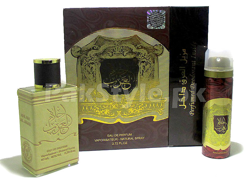 Ahlam Al Arab Perfume with Free Deodorant
