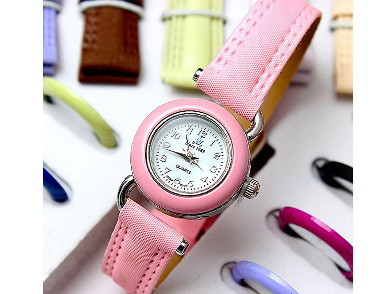 Ladies Interchangeable Watch Gift Set - 6 Color Dials & Straps