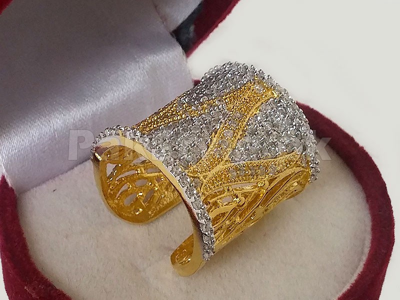 Elegant Cubic Zirconia Ring Price in Pakistan (M008849) - 2023 Designs ...