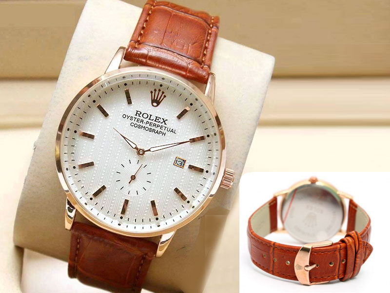 rolex watches with leather belt