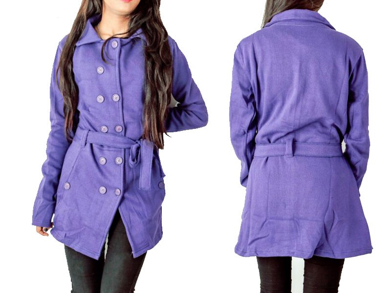 Ladies Winter Coat - Purple Price in Pakistan (M008884) - 2023 Designs ...