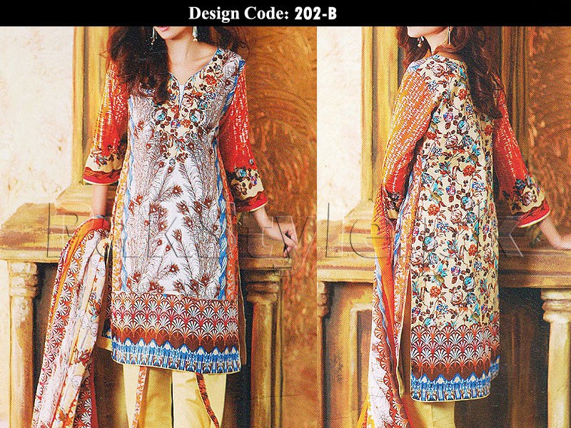 Pack of 2 Abrish Classic Lawn Suits of Your Choice