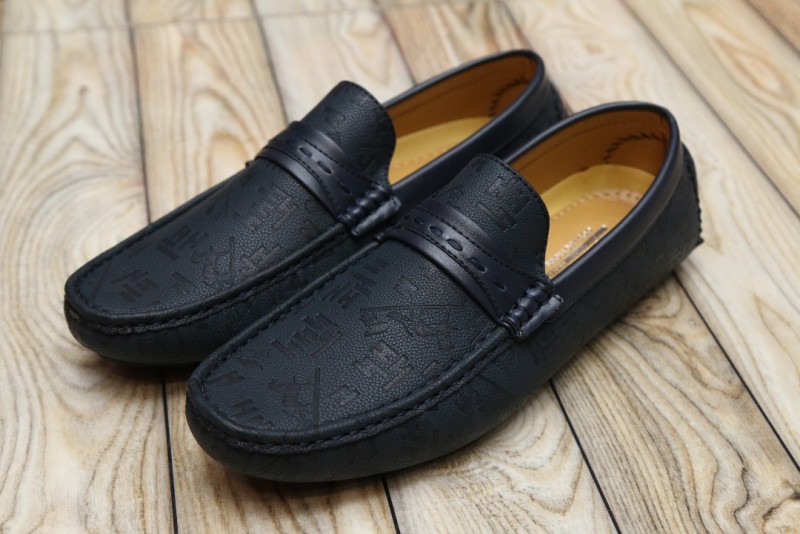 Pattern Design Loafers Men's Dark Blue Price in Pakistan (M009784 ...