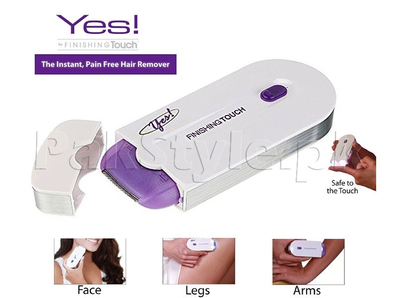 Yes! By Finishing Touch Instant Hair Remover