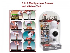 All Open 8 in 1 Multi-purpose Opener & Kitchen Tool Price in Pakistan
